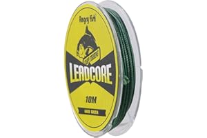 ANGRYFISH Braided Lead Wire Fishing Line Heavy Duty Low Elasticity Quick Sinking Carp Fishing Line Carp Rig Wire Fishing