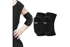 EULANT Soft Elbow Pads,Stretchy Elbow Protectors,Slip-on Elbow Guard for Volleyball Football Wrestling Scooter Skating Breakdance,Kids Knee Pads for Crawling/Toddling/Learn to Run