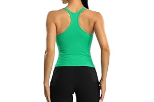 ATTRACO Canotte da allenamento da donna con reggiseni incorporati camicie da corsa gilet sportivo yoga palestra top aderente
