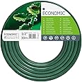 Cellfast 10-002 garden hose ECONOMIC elastic and flexible 3-layer water hose made of polyester cross fabric, resistant to UV rays and algae deposits, 20 bar burst pressure, 30 m, 44198 inches, -10 2