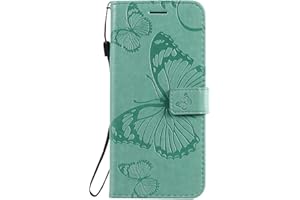 DENDICO Cover per Xiaomi Redmi Note 8, Pelle Portafoglio Custodia per Xiaomi Redmi Note 8 Custodia a Libro con Funzione di appoggio e Porta Carte di Credito - Verde