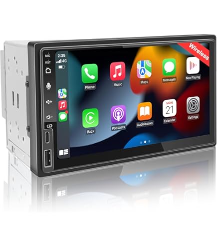 BUCHUAN Android Auto Radio 9 Zoll Touchscreen Für Mazda 323 - Mit Navi, Bluetooth & Rückfahrkamera