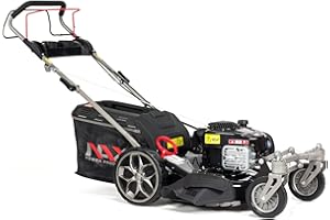 NAX POWER PRODUCTS 2000S Briggs & Stratton Serie 625EXi 150 cm3 ReadyStart Ancho de Corte 46 cm Cesta 60l Ruedas giratorias Delanteras cortacésped a Gasolina con propulsión, nax2000s 625exi 46 cm