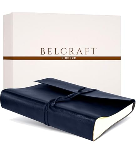 Leather Wedding Album, Large Traditional Book Bound Photo Album, Anniversary Scrapbook Album