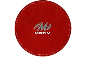 Motiv Bowling Shammy Disk - Ball Reinigung Pad (Rot)
