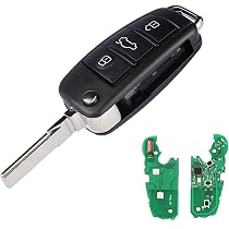 Boîtier De Clé Télécommande Compatible Mercedes Classe W203 W204 W205 W210 Etc. - Coque 3 Boutons - Pour Remplacement Coque Seule