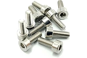 Vestigia® - Cubiertas de rueda laterales 10x tornillos compatibles para Xiaomi M365 1S Essential Pro Pro2 Scooter eléctrico - Piezas de repuesto para E-scooter