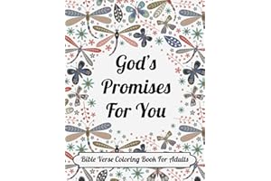 Bible Verse Coloring Book for Adults: Over 50 Pages of Motivational & Inspirational Bible Quotes Coloring Book for Women, Teens and Girls: Psalms and Scripture Coloring Book for Stress Relaxation