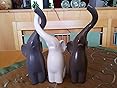 Coniglietti Pasquali Ceramica Decorazione Tavola Pasqua Coniglietti Pasquali In Ceramica - Decorazione Primavera, Set Da 2, Bianchi Decorazione Casa Coniglio Pasquale Grande