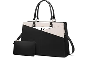 LOVEVOOK Laptoptasche Handtasche Damen 15,6 Zoll, Arbeitstasche Groß Lehrertasche Aktentasche Shopper Tasche Schultertasche Tote Bag Schultasche für Büro Uni Business Arbeit Schule