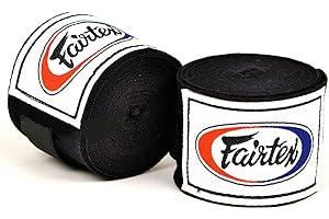 Fairtex Bandages de Boxe HW2 : Confort et Style pour Tous Les Combattants ! Protège Poignet et Cheville avec élégance, Disponible en différentes Longueurs et Couleurs