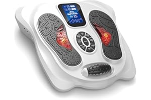 ‎CRELIVER Der Neue Durchblutungs Stimulator für Füße und Beine Creliver-300A, EMS & TENS Fußnerven-Muskel-Massagegerät, Beinmassagegerät ​für die Zirkulation, lindert Körper Schmerzen, Neuropathie.