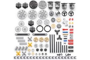 CENPEK Piezas de Repuesto técnicas, Conjuntos de Ladrillos de Conectores de eslabones de Cadena de Engranajes técnicos de 116 Piezas, Piezas de Repuesto Pasador de Eje