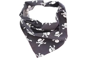 Pet Pooch Boutique - Bandana para Perro con Estampado de Calaveras