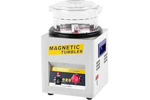MXBAOHENG Magnetic Tumbler Jewelry Polisher 300g Polishing KT-185 Polisher Sanding Finisher Magnetic Polishers for Metal Jewelry 220V