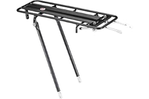 Schwinn Rear Cargo Rack - Durable, Holds 26 lbs, Fits Most Adult Bikes 24-29-Inch Wheels, No Mounting Points Required, Bicycle Accessory