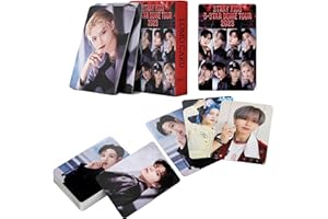 FOURBOM Straykids Photocard 55Pcs Stray kids 5-STAR DOME TOUR 2023 Photocard Straykids Lomo Cards KPOP Straykids Photocard Gift for Fans Daughter Straykids Album Cards 5-STAR Photocards Straykids Merch