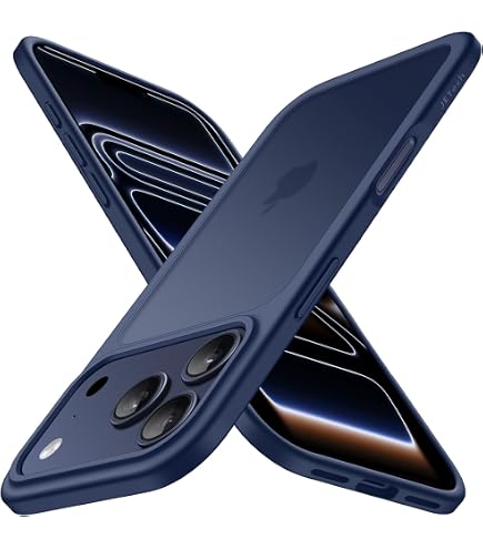 Coque Magnétique IPhone 17 Pro Max 6.9" Compatible MagSafe - Bouton Caméra Intégré, Dos Translucide Mat Noir