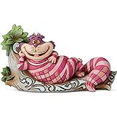 Enesco Jim Shore Alice'in Disney Traditions Harikalar Diyarında Cheshire Kedisi Ağa&ccedil; Heykelcikleri, 6 cm, &Ccedil;ok Renkli