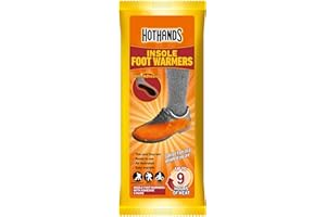 HOTHANDS Insole Warmers 5P - Adhesive - Long Lasting - Up to 9 Hours of Heat - Odourless - Air Activated