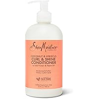 Shea Moisture Coconut und Hibiscus Curl und Shine Conditioner, 1er Pack (1 x 384 ml)