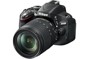 Nikon D5100 - Cámara réflex Digital de 16 MP (Pantalla 3", estabilizador, vídeo Full HD), Color Negro - Kit con Objetivo AF-S DX 18-105mm VR [Importado]