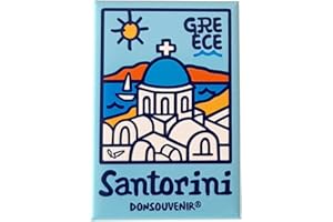 MAGNETICO Santorini - Islas GRIEGAS. DONSOUVENIR. Grecia.