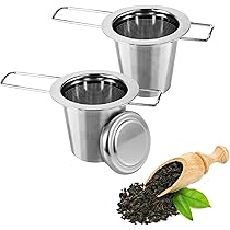 Set Di 2 Infusore Da Tè Tubo Da Tè In Acciaio Inox Filtro Da Tè
