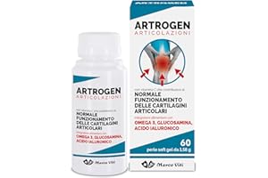 Marco Viti Artrogen Articolazioni Integratore Alimentare 60 Perle Soft gel, 98.4 grammo, 1