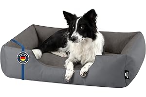 BedDog ZARA Cuccia per cani XL - Cuscino - Divano - Copertina Rimovibile e Lavabile, Cani Medio-Grande