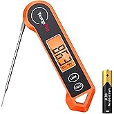 Thermopro TP19H Su Ge&ccedil;irmez Dijital Et Termometresi, Otomatik D&ouml;nen Işıklı Ekran, Hareket Sens&ouml;rl&uuml; Hızlı Okuyan prob