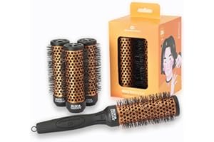 ‎OLIVIA GARDEN Olivia Garden Multibrush Curlers Kit - 4 Aufsätze & 1 abnehmbarer Griff - Perfekt für Locken und Volumen