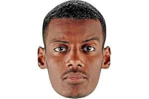 CELEBRITY CUTOUTS Alexander Isak (Stubble) Maske aus Karton