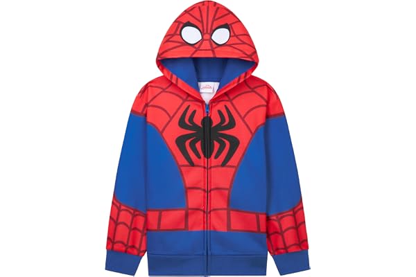 Få trend Spidey och hans fantastiska vänner huvtröjor med dragkedja för