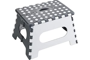 Maximex Klapphocker Secura - extrem belastbar bis 350 kg, Polypropylen, 35 x 22 x 27 cm, Mehrfarbig