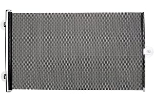 REBECA SHOP Pare-soleil pour pare-brise avant de voiture, enroulable avec ventouses, différentes tailles (58 x 125 cm)