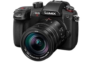 Panasonic Lumix DC-GH5M2LE Fotocamera Mirrorless con Obiettivo Leica DG 12-60 mm (24-120 mm), Sensore MOS 4/3 20.3 MP, Doppio Stabilizzatore, C4K 60p, 4:2:2 10bit, Live Streaming Wireless