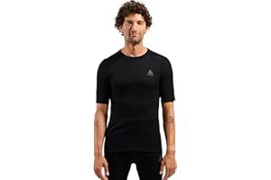Odlo Thermounterwäsche Herren Active Warm I Kurzarm Thermoshirt I Warme Skiunterwäsche I Herren