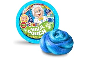 Craze Magic Dough barnlera magisk lera 15 g burk modellera magisk lera från 2 år 12 varianter förval ej möjligt knådningsmeta
