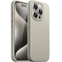 HGH Silikon Hülle Für IPhone 15 Plus, Ultra Dünn, Mit Lanyard, Stoßfest – Unterstützt Wireless Charging