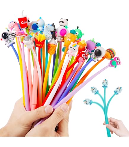 Lot de 4 gommes rétractables en caoutchouc, idéales pour les enfants, les s, les s, les