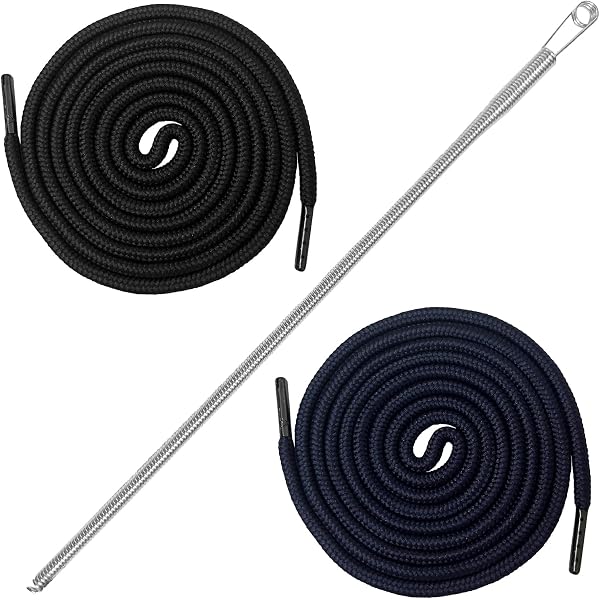 Cordon De Serrage Coton 140cm - Extrémités Métal, Pour Pantalon, Sweat, Sac, Multi-Usages