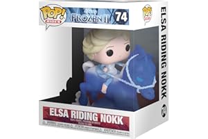 Funko Pop! Disney Frozen 2 - Elsa Riding Nokk - la Reine des Neiges - Figurine en Vinyle à Collectionner - Idée de Cadeau - Produits Officiels - Jouets pour Les Enfants et Adultes - Movies Fans