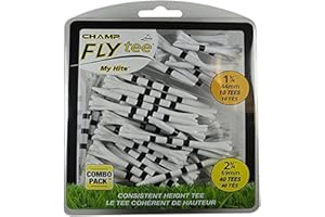 CHAMP 69mm (50pk) Mon Hite Flytees Combo Mixte