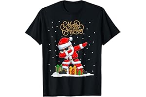 MERRY CHRISTMAS WEIHNACHTS GESCHENK KINDER XMAS Santa Claus Dabbing Snow Dab Xmas Lustiges Weihnachtsmann T-Shirt