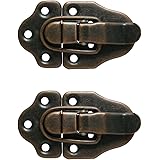 4 x Scharnier Zierscharniere Möbelbänder Möbelscharniere Messing