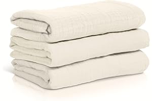 furora BABY Mussole Neonato Cotone 80x80 cm (morbido, biologico, 60° lavabile) Mussole Neonato Accessori Utili, Quadrati Cotone Neonato, Regalo Neonati femmina maschile