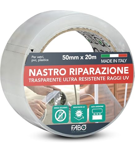 Miuwauer Nastro Riparazione Plastica Per Serra – 2 Rotoli Da 118 Piedi (36 M) – Resistente E Biadesivo