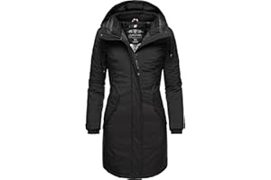 Navahoo Damski płaszcz zimowy Letiziaa, parka zimowa z kapturem XS-3XL