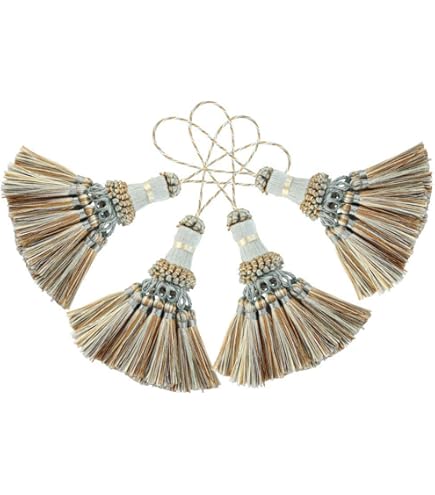 Nappe Eleganti BEL AVENIR - Set Di 8 In Poliestere, Multicolore, Per Fai Da Te E Decorazione - Foto 7